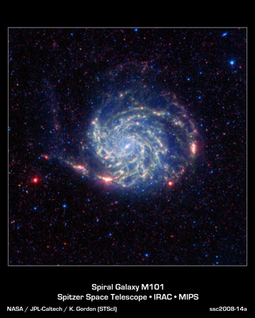 M101 color image