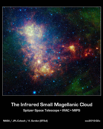 SAGE-SMC Spitzer color image